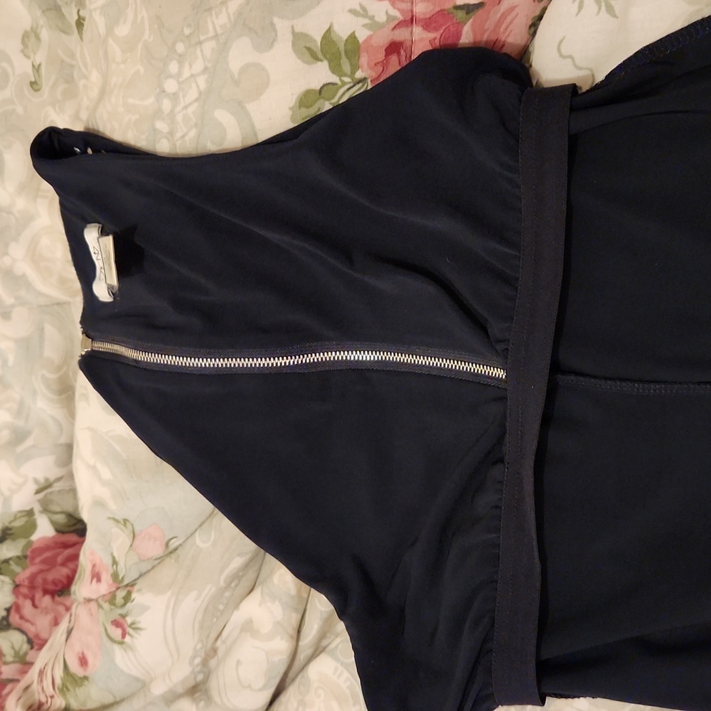 EUC! Cache spandex silver stud shelf bra tank - Picture 5 of 7